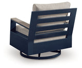 East Beach Swivel Glider Chair w/Cushion by Ashley at Eve Furniture