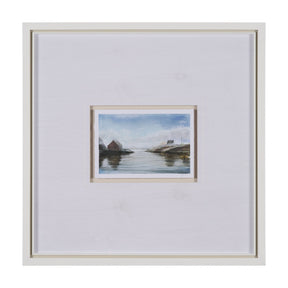 East Coast View I by Mercana Studio a Hand Embellished Framed Art Print Matted under Glass by Mercana at Eve Furniture