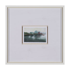 East Coast View II by Mercana Studio a Hand Embellished Framed Art Print Matted under Glass by Mercana at Eve Furniture