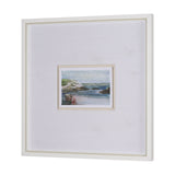 East Coast View IV by Mercana Studio a Hand Embellished Framed Art Print Matted under Glass by Mercana at Eve Furniture