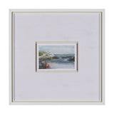 East Coast View IV by Mercana Studio a Hand Embellished Framed Art Print Matted under Glass by Mercana at Eve Furniture