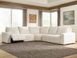 East Loft Chai 5-Piece Power Reclining Sectional by Ashley at Eve Furniture