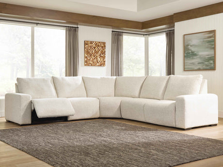 East Loft Chai 5-Piece Power Reclining Sectional by Ashley at Eve Furniture