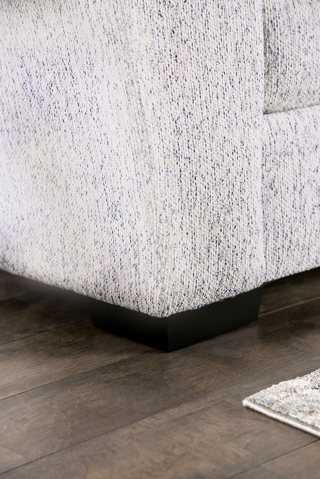 Eastcote Cream Sectional by Furniture of America at Eve Furniture