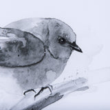 Eastern Blue BW III by Mercana Studio Hand Embellished Textured Framed Art Print Matted under Glass by Mercana at Eve Furniture