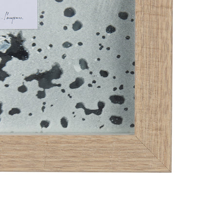Eastern Blue I by Mercana Studio a Hand Embellished Textured Framed Art Print Matted under Glass by Mercana at Eve Furniture