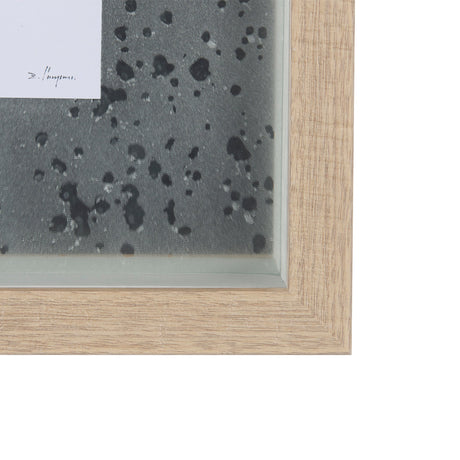 Eastern Blue VI by Mercana Studio a Hand Embellished Textured Framed Art Print Matted under Glass by Mercana at Eve Furniture