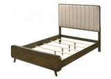 Eastlin Walnut 4-Piece Queen Bedroom Set by Furniture of America at Eve Furniture