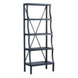 Eastline Blue Etagere by Crestview at Eve Furniture