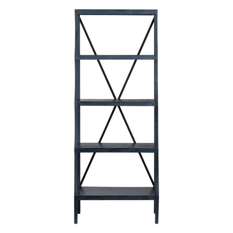 Eastline Blue Etagere by Crestview at Eve Furniture