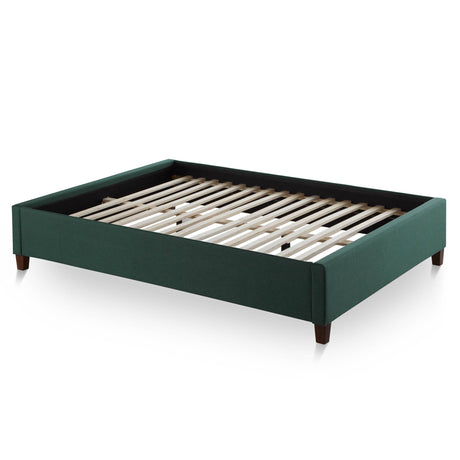 Eastman Charcoal Cal King Platform Bed Base by Malouf at Eve Furniture