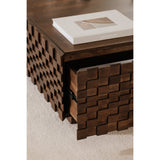 Easton Brown Storage Coffee Table by MOES at Eve Furniture