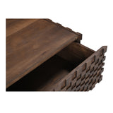 Easton Brown Storage Coffee Table by MOES at Eve Furniture