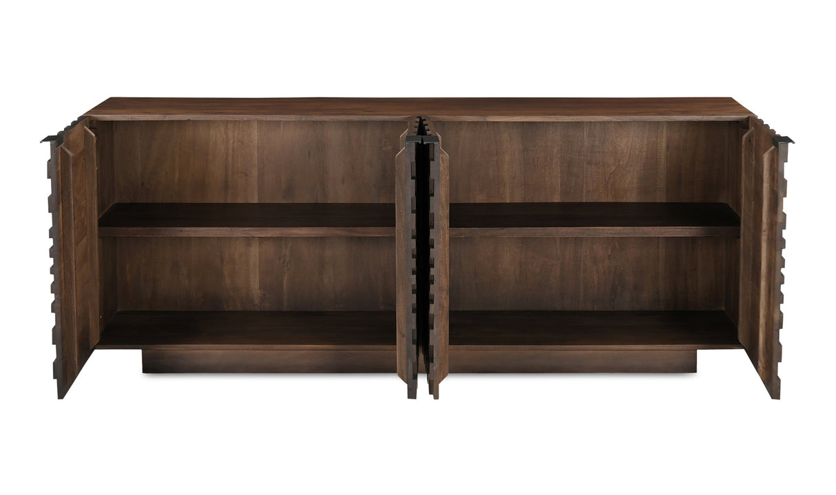 Easton Sideboard Brown by Moe's Home at Eve Furniture