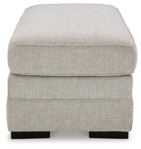 Eastonbridge Shadow Ottoman by Ashley at Eve Furniture