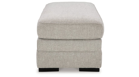 Eastonbridge Shadow Ottoman by Ashley at Eve Furniture