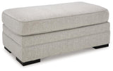 Eastonbridge Shadow Ottoman by Ashley at Eve Furniture
