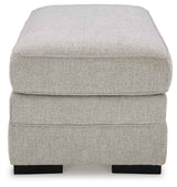 Eastonbridge Shadow Sofa Chaise and Ottoman by Ashley at Eve Furniture