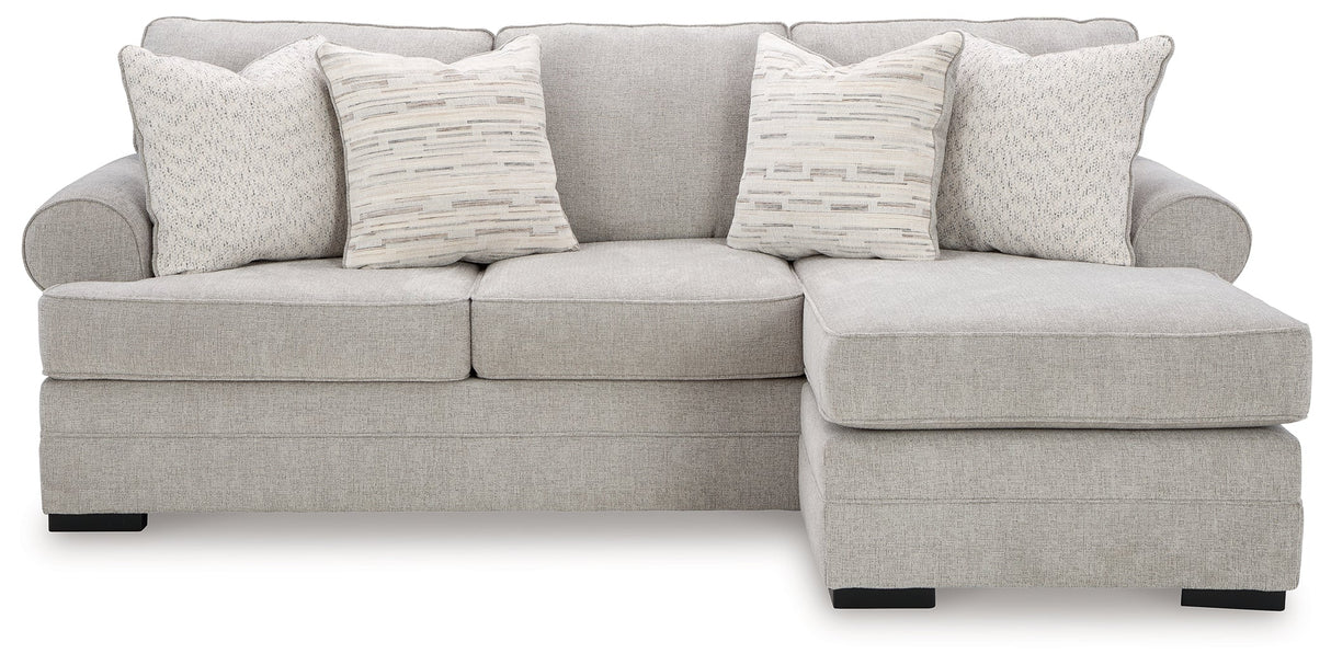 Eastonbridge Shadow Sofa Chaise by Ashley at Eve Furniture