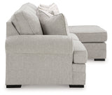 Eastonbridge Shadow Sofa Chaise by Ashley at Eve Furniture