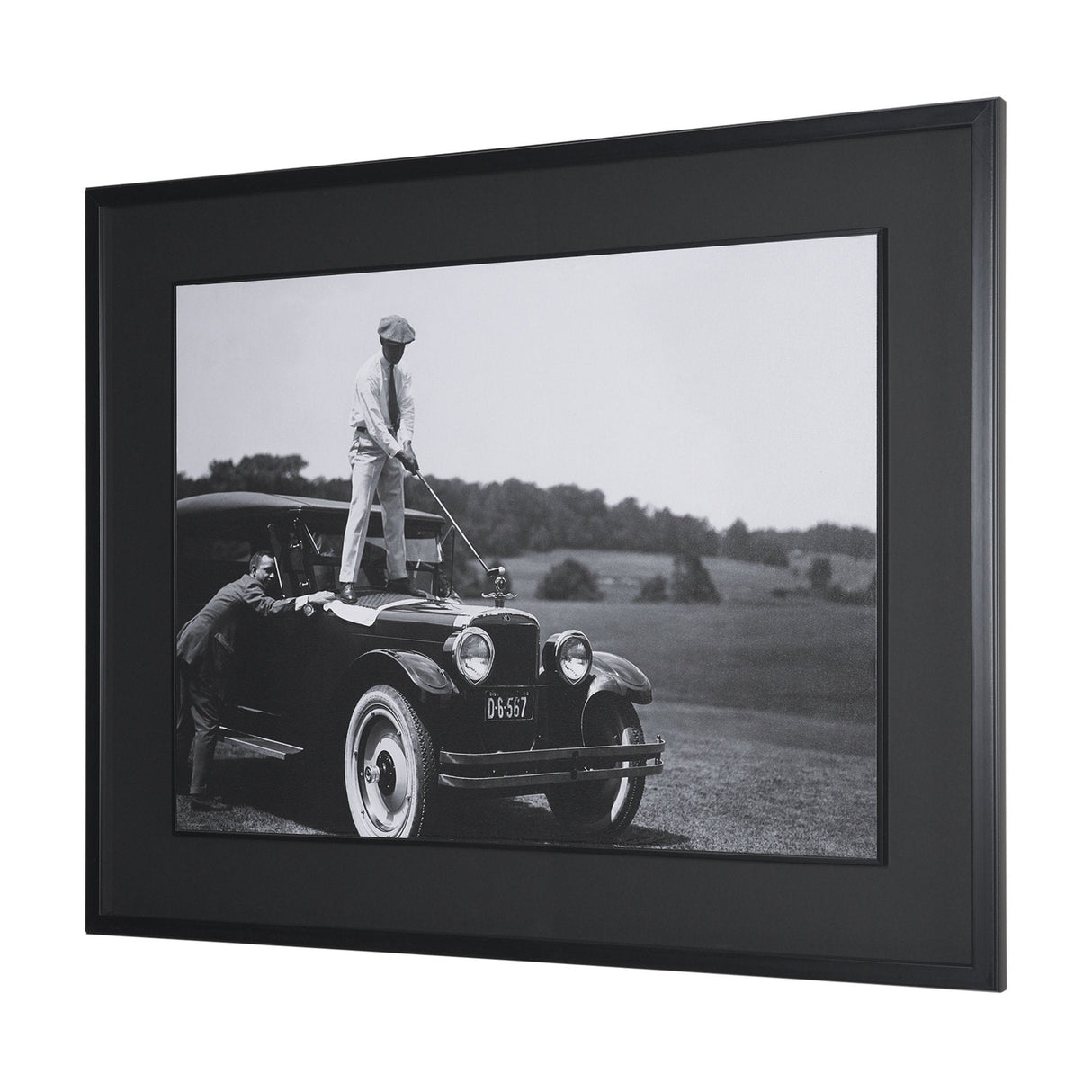 Easy Swing by The Chelsea Collection Textured FramedPhoto Print Matted Under Glass by Mercana at Eve Furniture