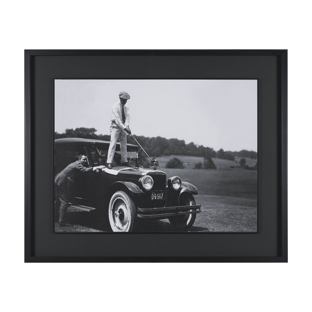 Easy Swing by The Chelsea Collection Textured FramedPhoto Print Matted Under Glass by Mercana at Eve Furniture