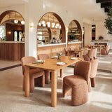 Eazy Natural Dining Table by Zuomod at Eve Furniture