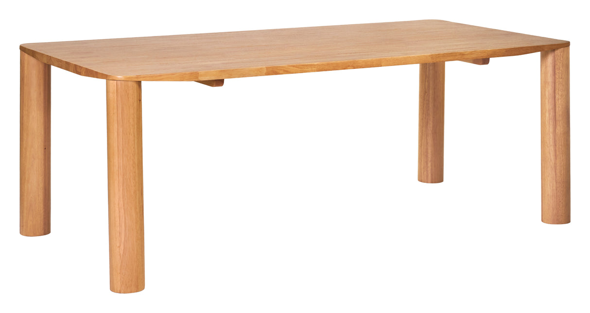 Eazy Natural Dining Table by Zuomod at Eve Furniture