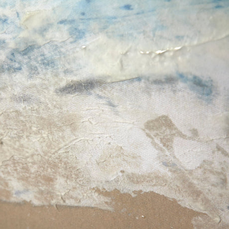 Ebb & Flow I by Victoria Borges a Hand Embellished Textured Canvas by Mercana at Eve Furniture