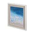 Ebb & Flow I by Victoria Borges a Hand Embellished Textured Framed Art Print Matted under Glass by Mercana at Eve Furniture