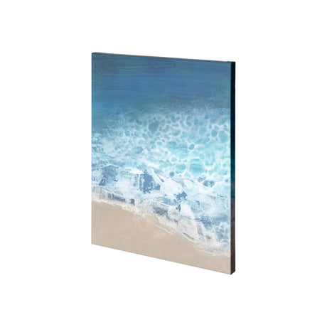 Ebb & Flow II by Victoria Borges a Hand Embellished Textured Canvas by Mercana at Eve Furniture