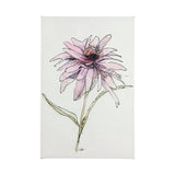Echinacea I by Mercana Studio a Hand Embellished Textured Canvas by Mercana at Eve Furniture