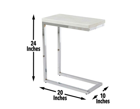 Echo 3-Piece Marble Top Set (Cocktail & 2 End Tables) by Steve Silver at Eve Furniture