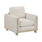 Echo Beige Chair by Homelegance at Eve Furniture