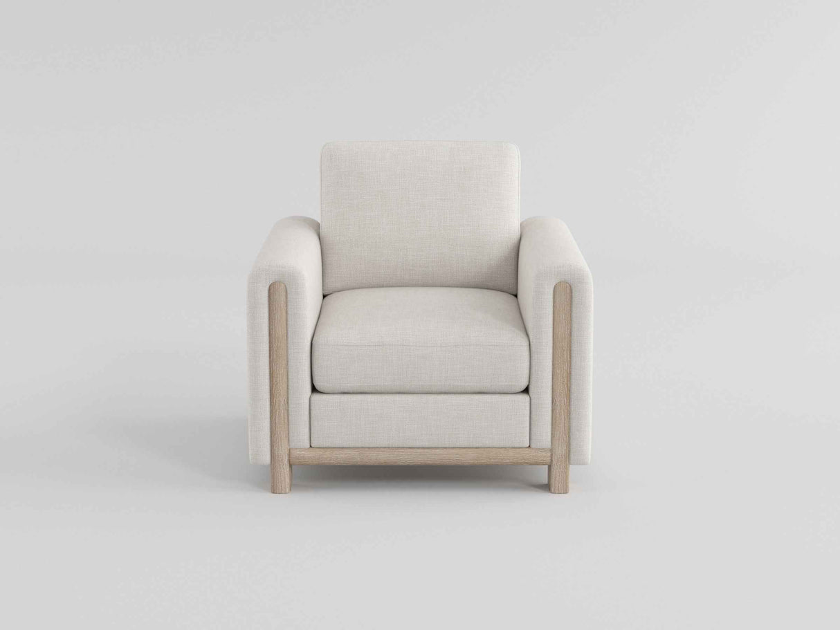 Echo Beige Chair by Homelegance at Eve Furniture