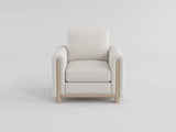 Echo Beige Chair by Homelegance at Eve Furniture