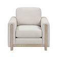 Echo Beige Chair by Homelegance at Eve Furniture