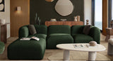 Echo Spruce Fabric 4-Pc Reversible Sectional 105" x 70" by Diamond Sofa at Eve Furniture