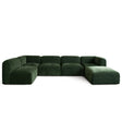Echo Spruce Fabric 6-Pc Sectional 140" x 70" by Diamond Sofa at Eve Furniture