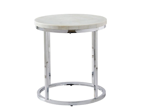 Echo 3-Piece Marble Top Set (Cocktail & 2 End Tables) by Steve Silver at Eve Furniture