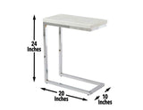 Echo 3-Piece Marble Top Set (Cocktail & 2 End Tables) by Steve Silver at Eve Furniture