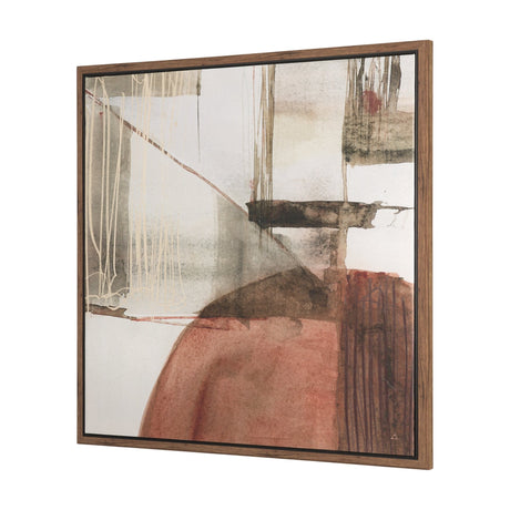 Echoes in Balance I by Mercana Studio Hand-Embellished Textured Framed Canvas Artwork by Mercana at Eve Furniture