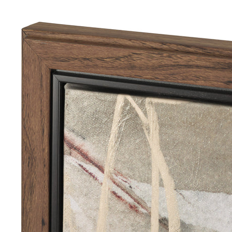 Echoes in Balance I by Mercana Studio Hand-Embellished Textured Framed Canvas Artwork by Mercana at Eve Furniture