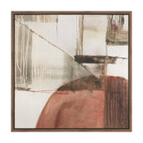 Echoes in Balance I by Mercana Studio Hand-Embellished Textured Framed Canvas Artwork by Mercana at Eve Furniture