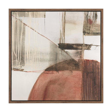 Echoes in Balance I by Mercana Studio Hand-Embellished Textured Framed Canvas Artwork by Mercana at Eve Furniture