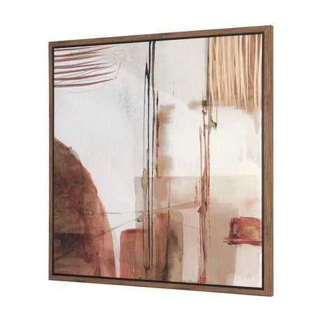 Echoes in Balance II by Mercana Studio Hand-Embellished Textured Framed Canvas Artwork by Mercana at Eve Furniture