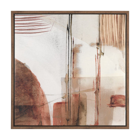 Echoes in Balance II by Mercana Studio Hand-Embellished Textured Framed Canvas Artwork by Mercana at Eve Furniture