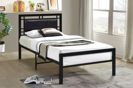 Echoes Metal Twin Platform Bed by Happy Homes at Eve Furniture