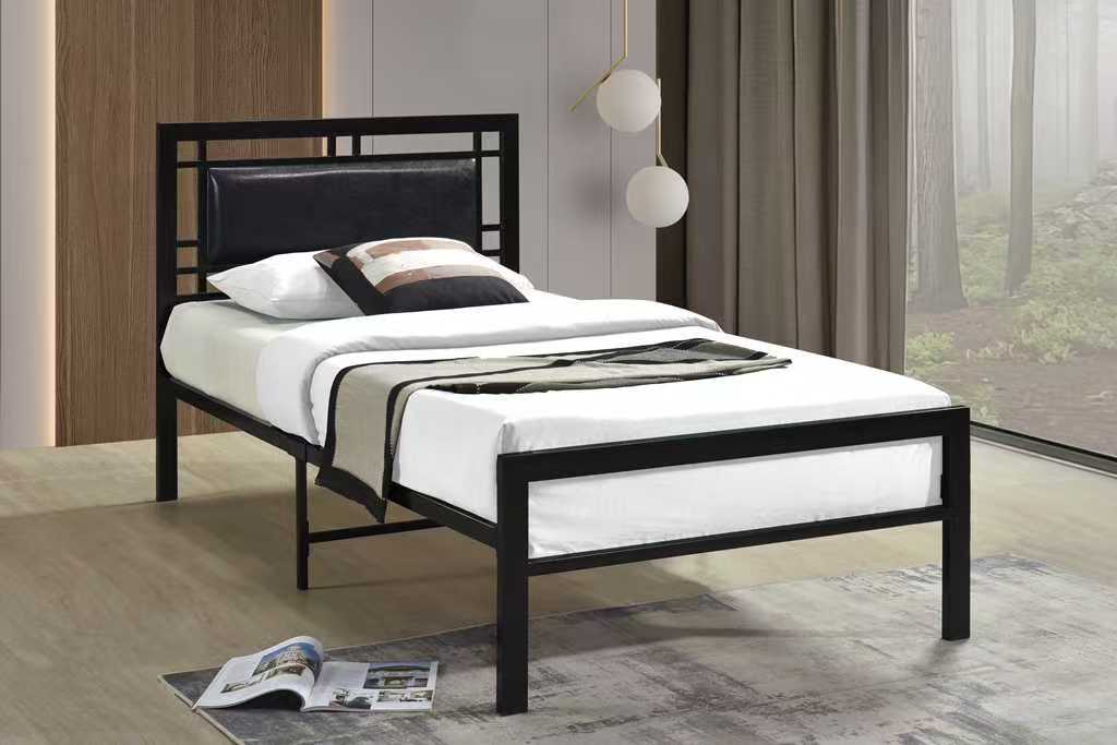 Echoes Metal Twin Platform Bed by Happy Homes at Eve Furniture