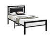 Echoes Metal Twin Platform Bed by Happy Homes at Eve Furniture